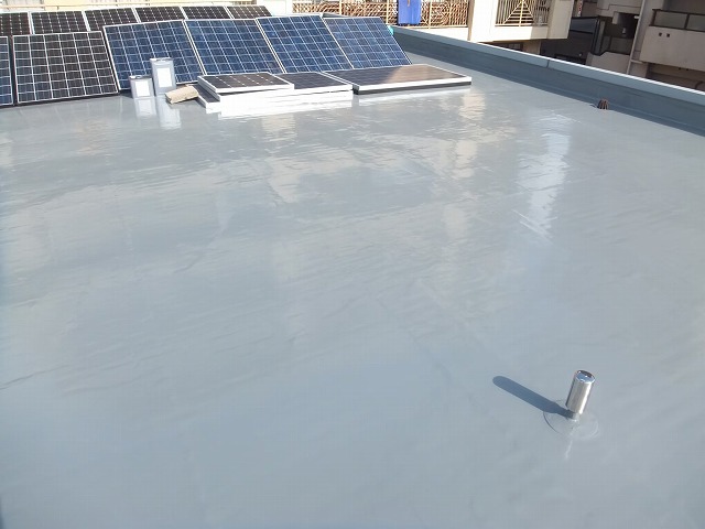 ウレタン防水完了